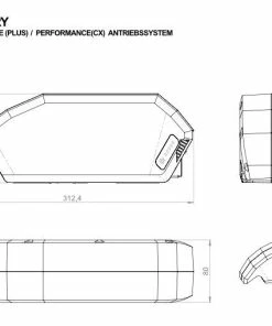E-Bike Vision - EBV Batterie De Cadre Compatible Bosch Active (Plus) / Performance (CX) 36 V -Vélos électriques Soldes 2022 e bike vision batterie de cadre compatible bosch active performance 2 3840x2160