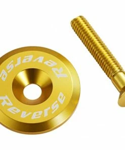 Reverse Components Reverse - Capot De Potence Avec Vis Aluminium -Vélos électriques Soldes 2022 reverse capot de potence avec vis aluminium dore 01180 3840x2160