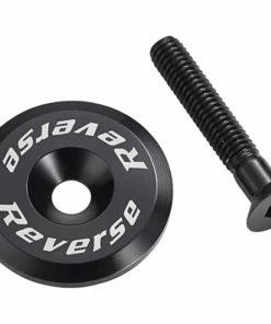 Reverse Components Reverse - Capot De Potence Avec Vis Aluminium -Vélos électriques Soldes 2022 reverse capot de potence avec vis aluminium noir 01176 3840x2160