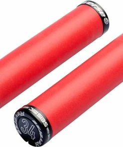 Reverse Components Reverse - Poignées Seismic Ergo Lock On Ø34 Mm X 145 Mm -Vélos électriques Soldes 2022 reverse poignees seismic ergo lock on 34mm noir rouge 3840x2160