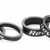 Reverse Components Reverse - Set D'entretoises De Direction Carbone 10mm / 5mm 1 1/8" (noir) -Vélos électriques Soldes 2022 reverse set entretoises direction carbone 3840x2160