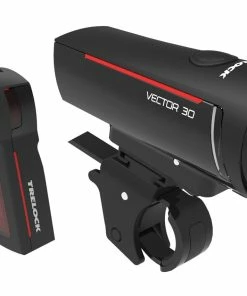 Trelock - Set D'éclairages Avant/arrière LS 300 I-GO Vector & LS 740 I-GO